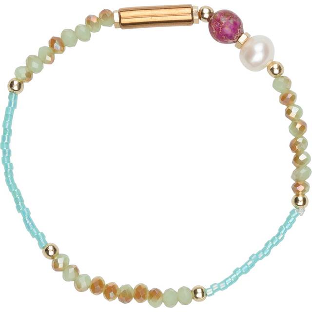 Sui Ava Sunbed Mood Bracelet Dam Pärlarmand Stl. ONE SIZE - Från Magasin - Blue Hawaiian (ONE SIZE)