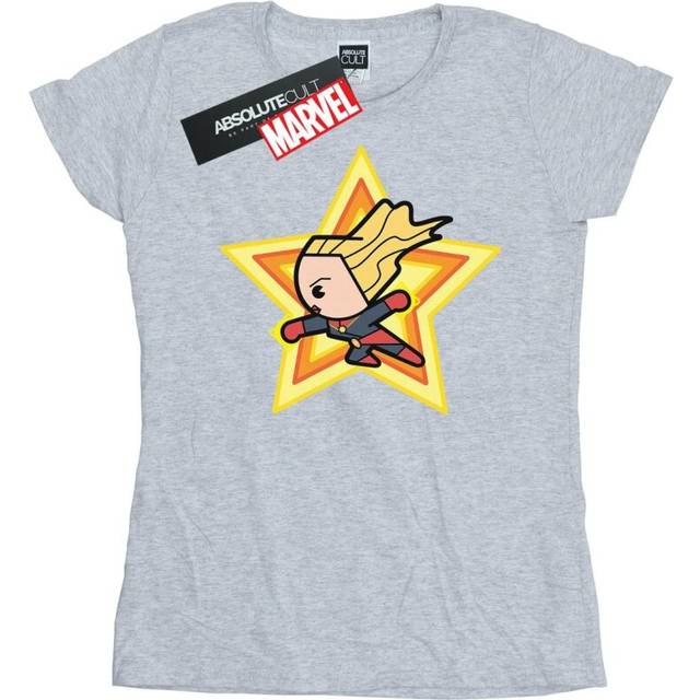 Kawaii Cotton T-Shirt - Grey - XXL