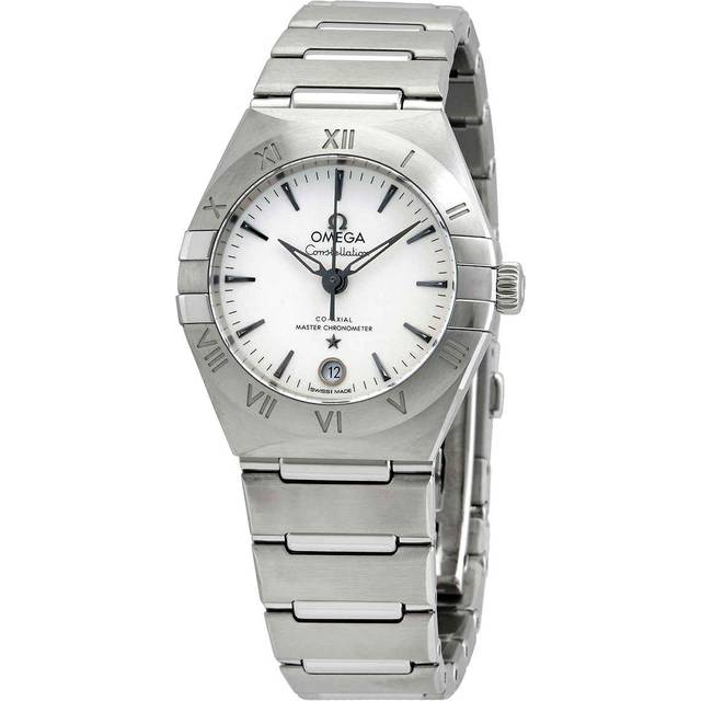 OMEGA Constellation Manhattan Co-Axial 29MM AUTO Women's Watch 131.10.29.20.02.001 / 13110292002001 - Silver - 29 mm