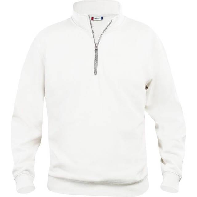 Clique Basic Half-Zip Sweater 021033 White XS Colour: White, Size: XS