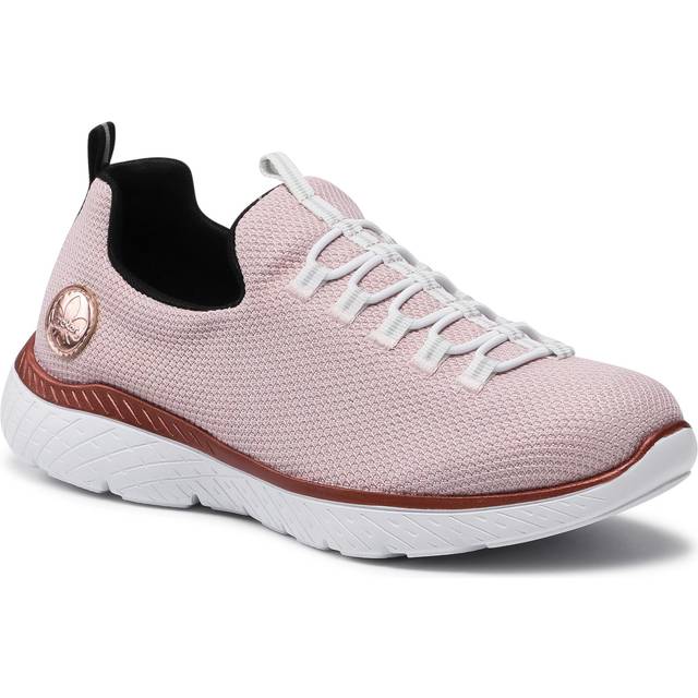 Rieker M5052 sneakers för kvinnor, ROSA, 36 EU