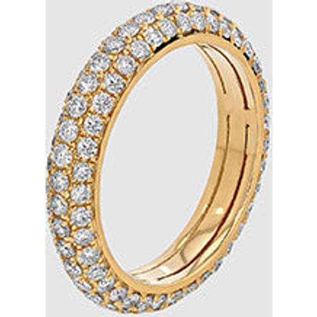 Delicate Diamond Pinky Ring - 14k Gold 4