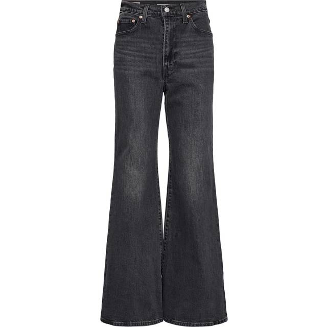 Levi's Ribcage Bell Jeans - On The Town No Crack Blue, Blue, Size 30, Inside Leg 32, Women -  inside leg 32,30