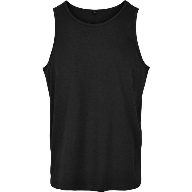 (XS, Black) Build Your Brand Mens Basic Tank Top