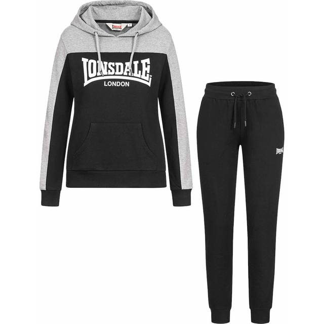 Women's Hoodie Lonsdale Flookburgh - Noir