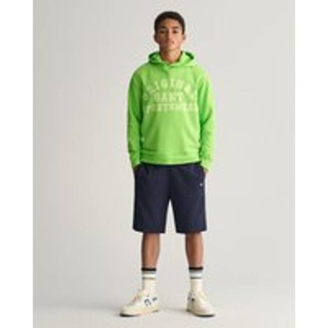 Shield Sweat Shorts Junior, EVENING BLUE, 134-140