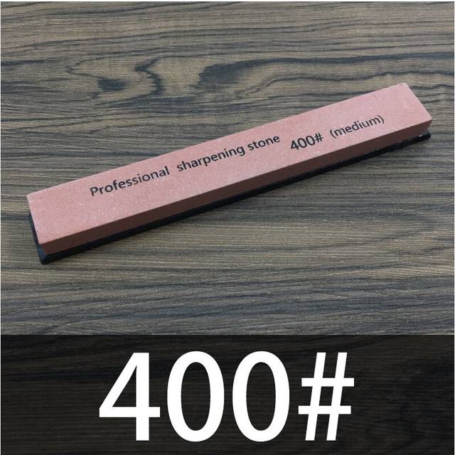 (a-whetstone 400 grit As shown) NEW White alundum thicker 60-3000# professional sharpening stone whetstone knife sharpener stone knife kitchen tools g