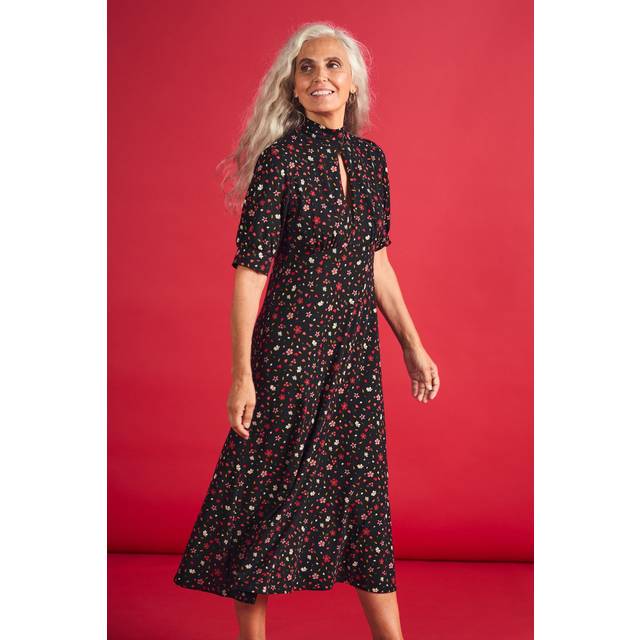 Seasalt Calendula Dress Onyx - Seasalt - Size: 14