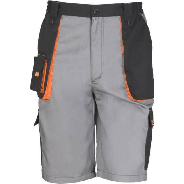 (XS, Black/Grey/Orange) Result Mens Work-Guard Lite Shorts