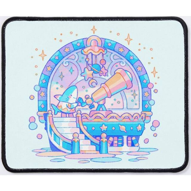 Mouse Pad Star Shark 11.8 x 9.8 inch Computer Mat Gaming Office Mousepad