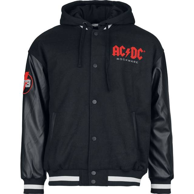AC/DC EMP Signature Collection Varsity Jacket black grey - L