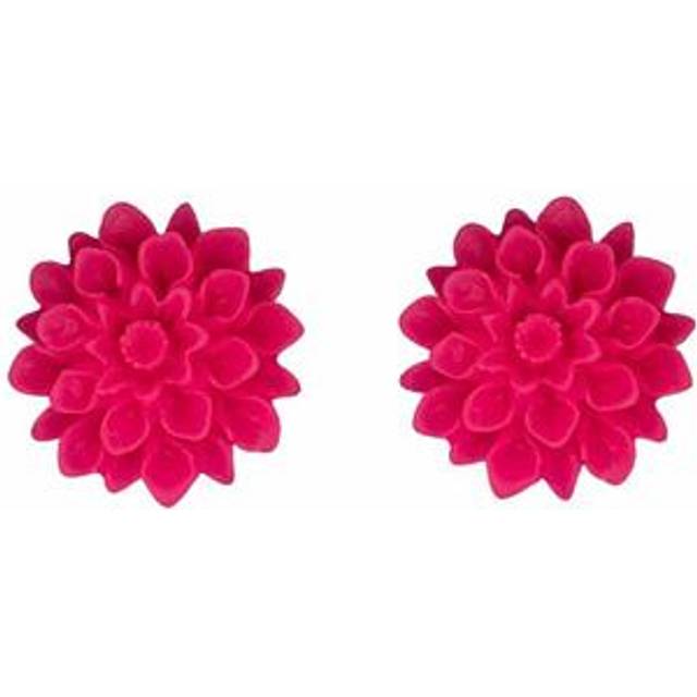 HORSEFEATHERS Flowerski náušnice - crazy pink PINK