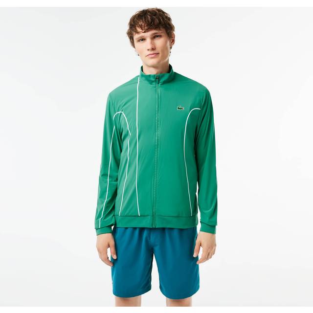 Lacoste Sport X Novak Djokovic Ceremony Jacket Green (Storlek: M)
