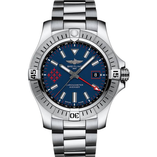 Breitling Watch Avenger Automatic GMT 45 Red Arrows Limited Edition - Blue