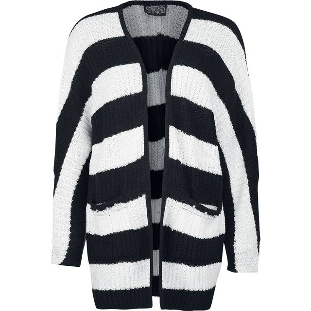 Heartless In a daze cardigan Cardigan black white - M