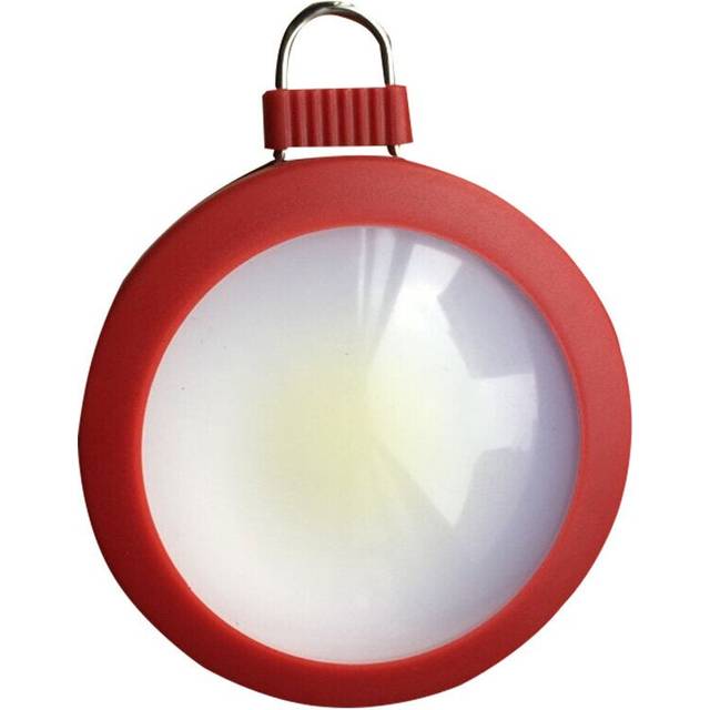 (Red) Outdoor LED Camping Tent Light Energy Bulb Hike Fishing Lantern Emergency Lamp Night Light