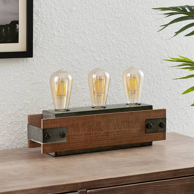 Lindby Nilaska bordslampa, 3 lampa