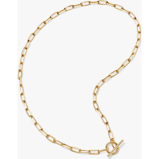 Astley Clarke Celestial T-Bar Necklace, Gold