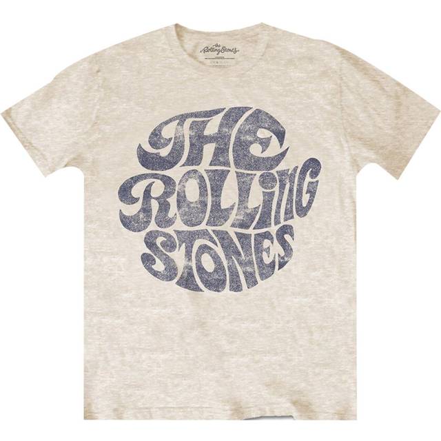 (M, Purple) The Rolling Stones Unisex Adult 70s Vintage Logo T-Shirt