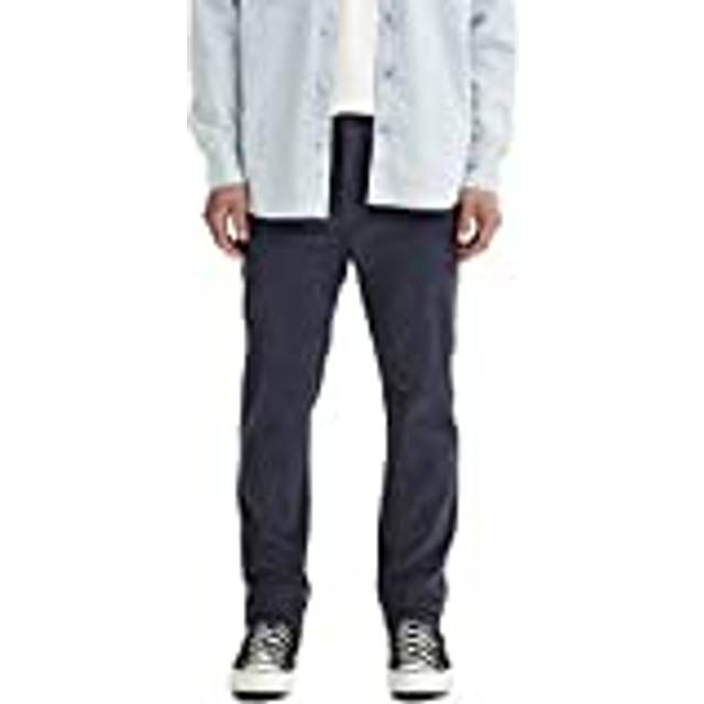 Levi's Xx Chino Men's Dark Blue Standard Tapered Fit Corduroy Trousers W40 L32
