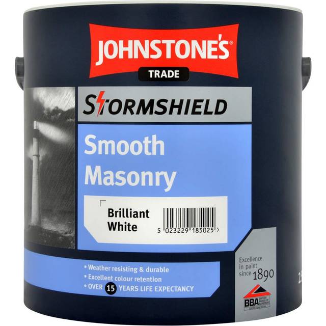 Johnstones Trade - Stormshield Smooth Masonry Brilliant White 2.5L