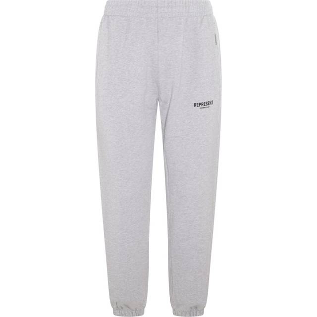 Represent Mens Grey Owners&#39; Club Relaxed-fit Cotton-jersey Jogging Bottoms Xs - GREY