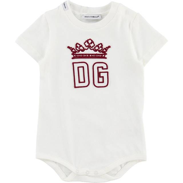 Dolce & Gabbana Body K/Ä - Hawaii - Vit m. Röd - Dolce & Gabbana - 6-9 mån - Body K/Ä