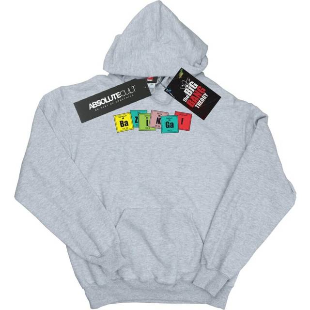 The Big Bang Theory Mens Bazinga Elements Hoodie L