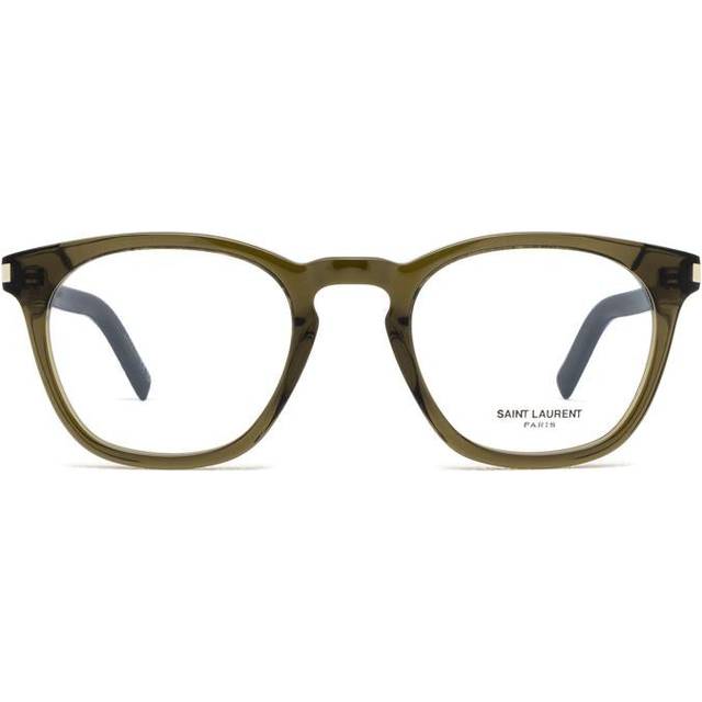 Saint Laurent SL28 003-Green - Brun Grön Svart Transparent
