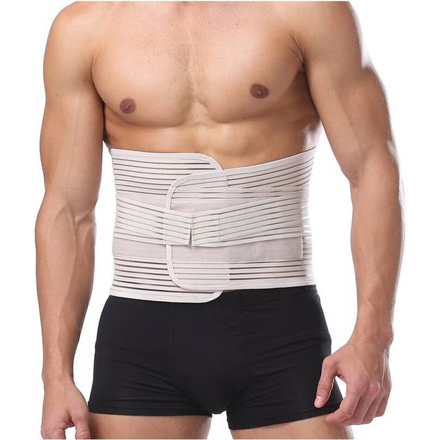 DTY Logo Lower Back Posture Corrector Men Women Breathable Waist Support Adult Orthopedic Back Belt Lumber Braces