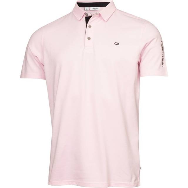 Calvin Klein Uni Polo - Baby Pink - 3XL Size: 3XL