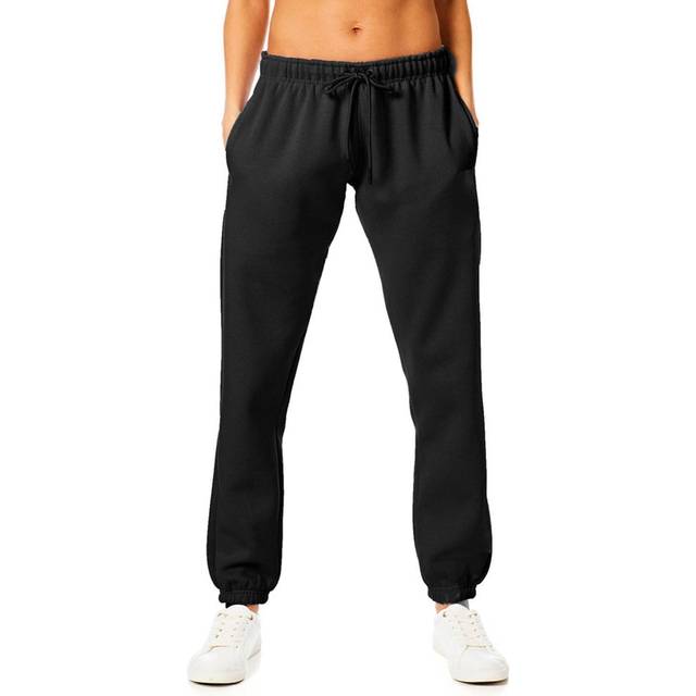 Light & shade ladies sweatpants tapered jog sweat pants slim fit cuffed joggers