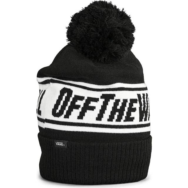 Vans Off The Wall Pom Beanie Hat - Black