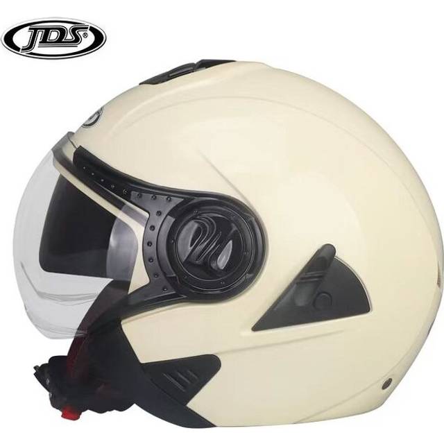 (M, Color 9) JDS Motorcycle Helmet Double Lens Motocross Racing Helmet Open Face Casco
