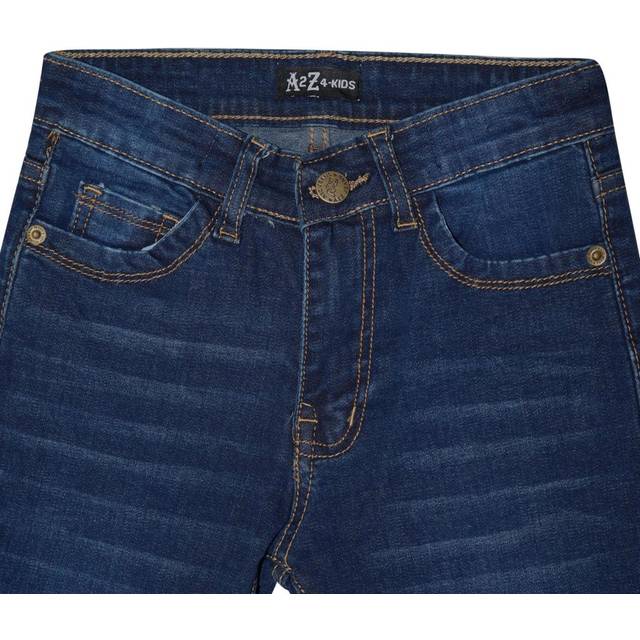 (5-6 Years) Kids Girls Skinny Jeans Designer Dark Blue Denim Stretchy Pant Fit Trouser 5-13Y
