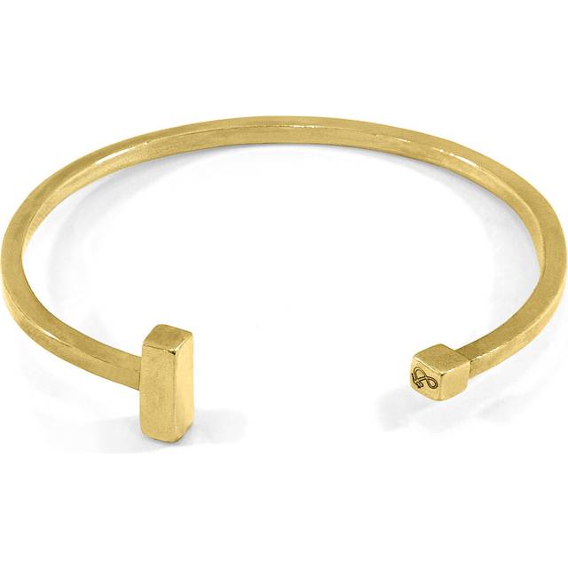 Faris Square Midi Wayfarer 9ct Yellow Gold Bangle
