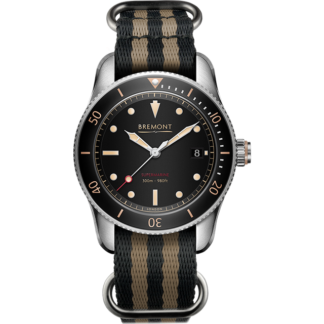 Bremont Supermarine S301 Black Nato