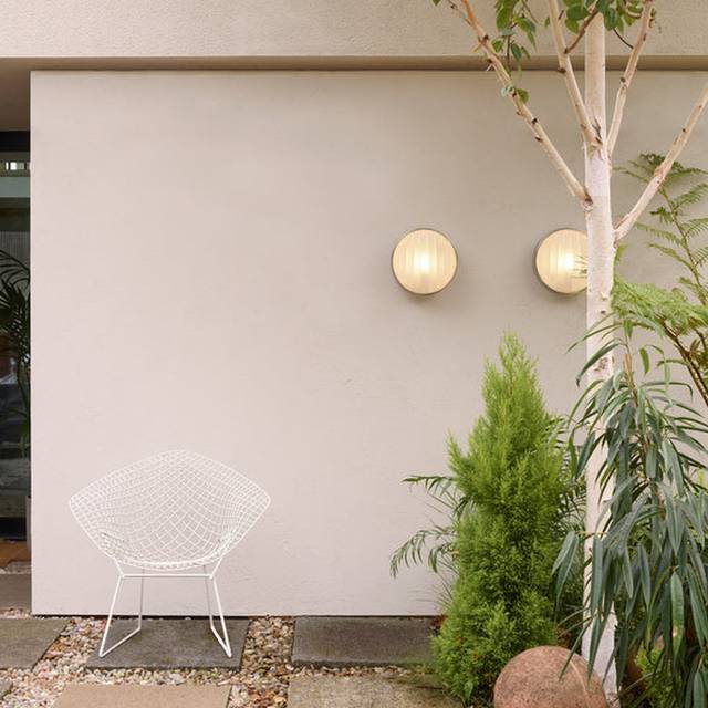 Astro 1032012 Montreal Round 300 Outdoor Wall Light Brushed Stainless