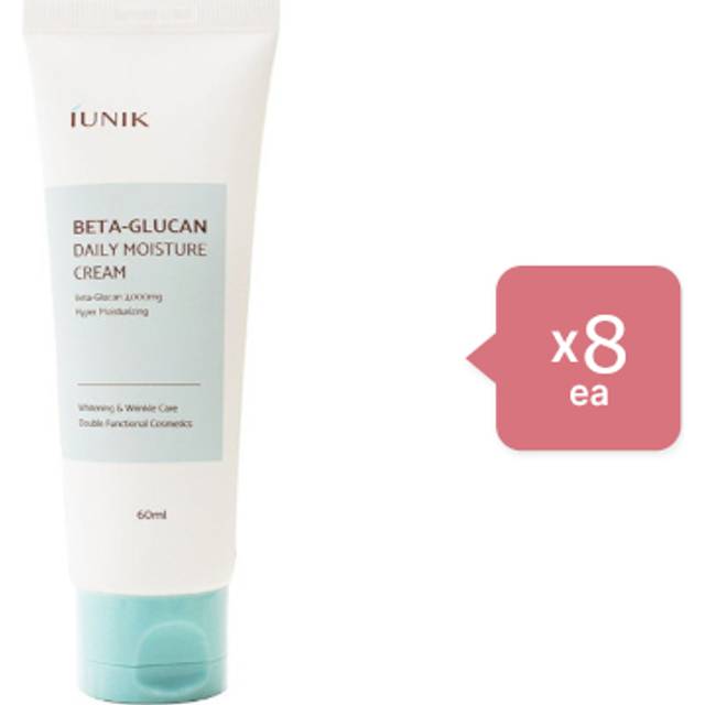 iUNIK - Beta Glucan Daily Moisture Cream - 60ml (8ea) Set