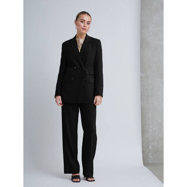 Bruuns Bazaar Brassicabbeleza Pants Dam Raka Byxor Stl. 40 - Från Magasin - Black (40)