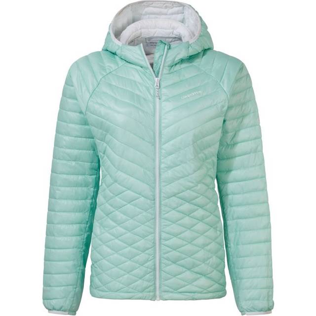 (16 UK, Poolside Green) Craghoppers Womens/Ladies Expolite Hooded Jacket