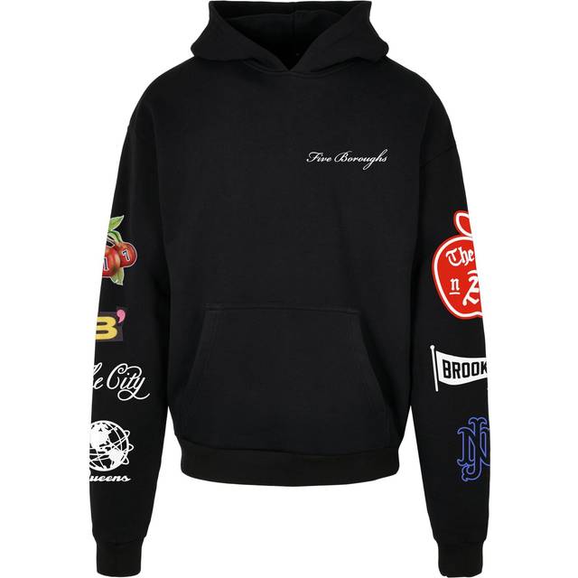 Sweatshirt oversized hoodie Mister Tee NY Homage - Noir - L