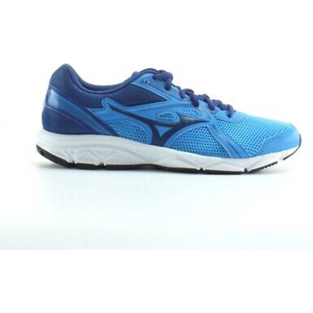 Mizuno Spark 5 Blue Navy Synthetic Mens Lace Up Running Trainers K1GA200327 - Size UK 6.5