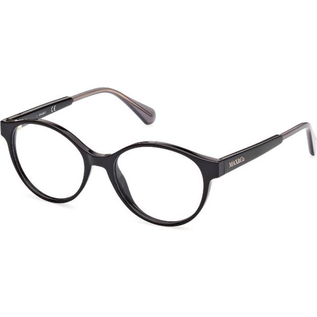 MAX&Co. Sorte Runde Stel Briller Rund Stil ONE SIZE