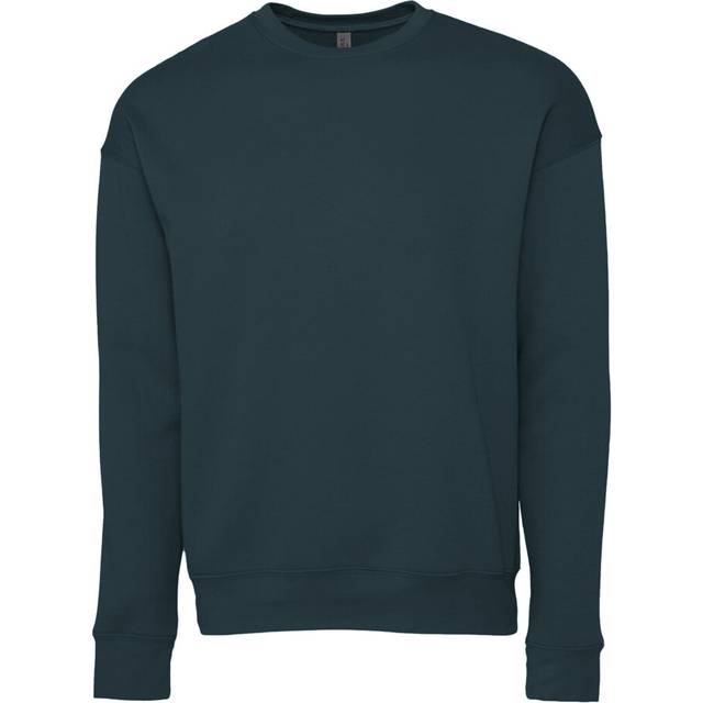 (XS, Atlantic) Bella + Canvas Adults Unisex Drop Shoulder Sweatshirt