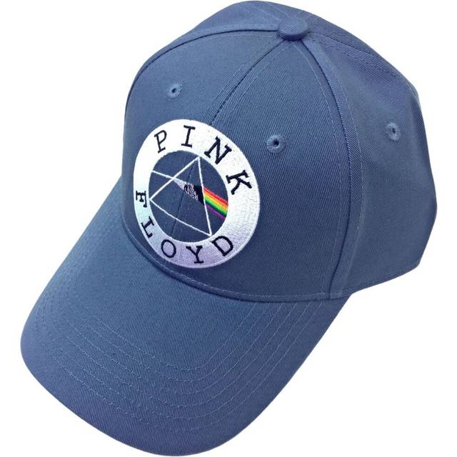 (One Size, Denim Blue/White) Pink Floyd Unisex Adult Circle Logo Baseball Cap