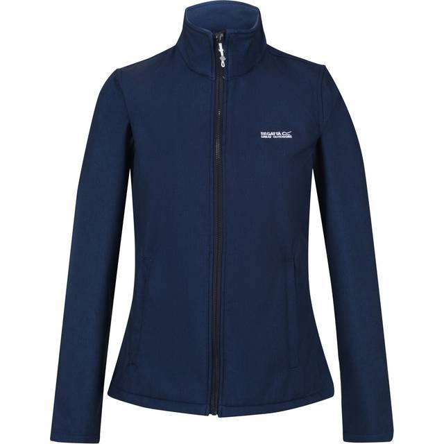 (14 UK, Navy Marl) Regatta Womens/Ladies Connie V Softshell Walking Jacket
