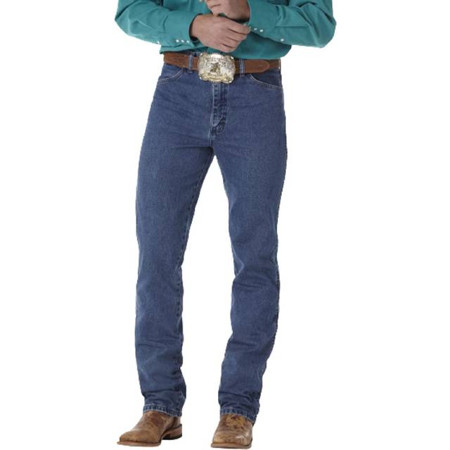 Wrangler Men's Cowboy Cut Slim Fit Jean  Stonewashed  36W x 32L