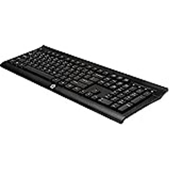 HP K2500 - Tangentbord - trådlös - 2.4 GHz - spans