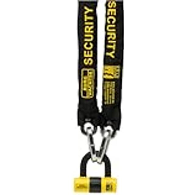 Burg-wachter Kit Sold Secure Gold 1M X 12Mm Motorbike Chain, U-lock Gkm 12Mc 1M Kit U, Black
